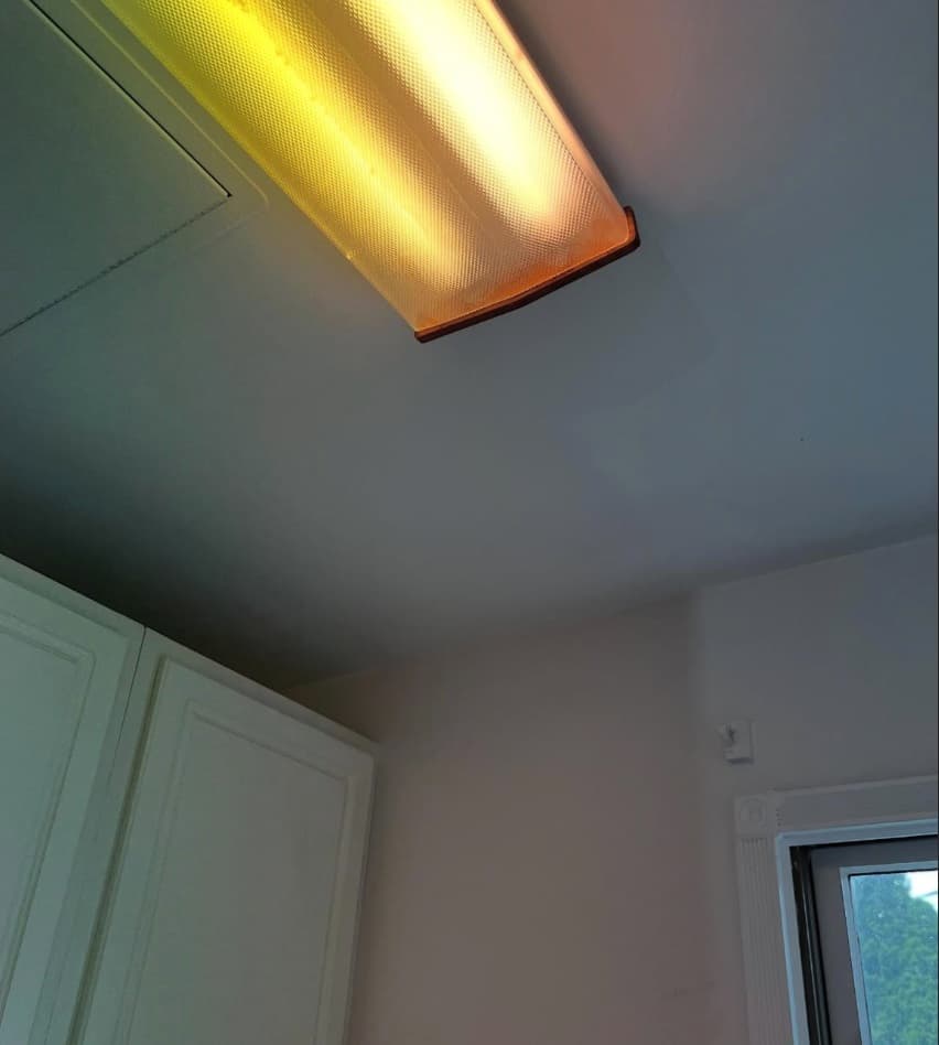 After drywall work - professionally repaired and finished walls